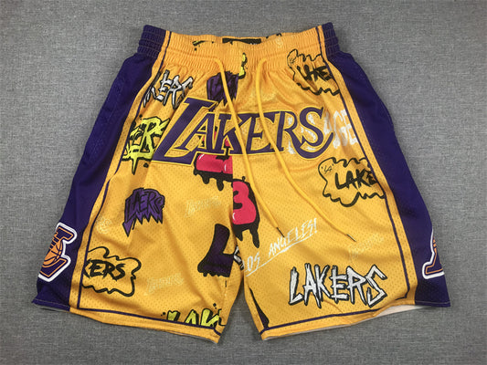 Short NBA - LA Lakers - Comemorativo