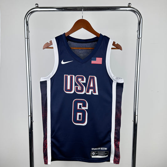 Jersey Olímpiadas - Dream Team Estados Unidos 2024 - Azul