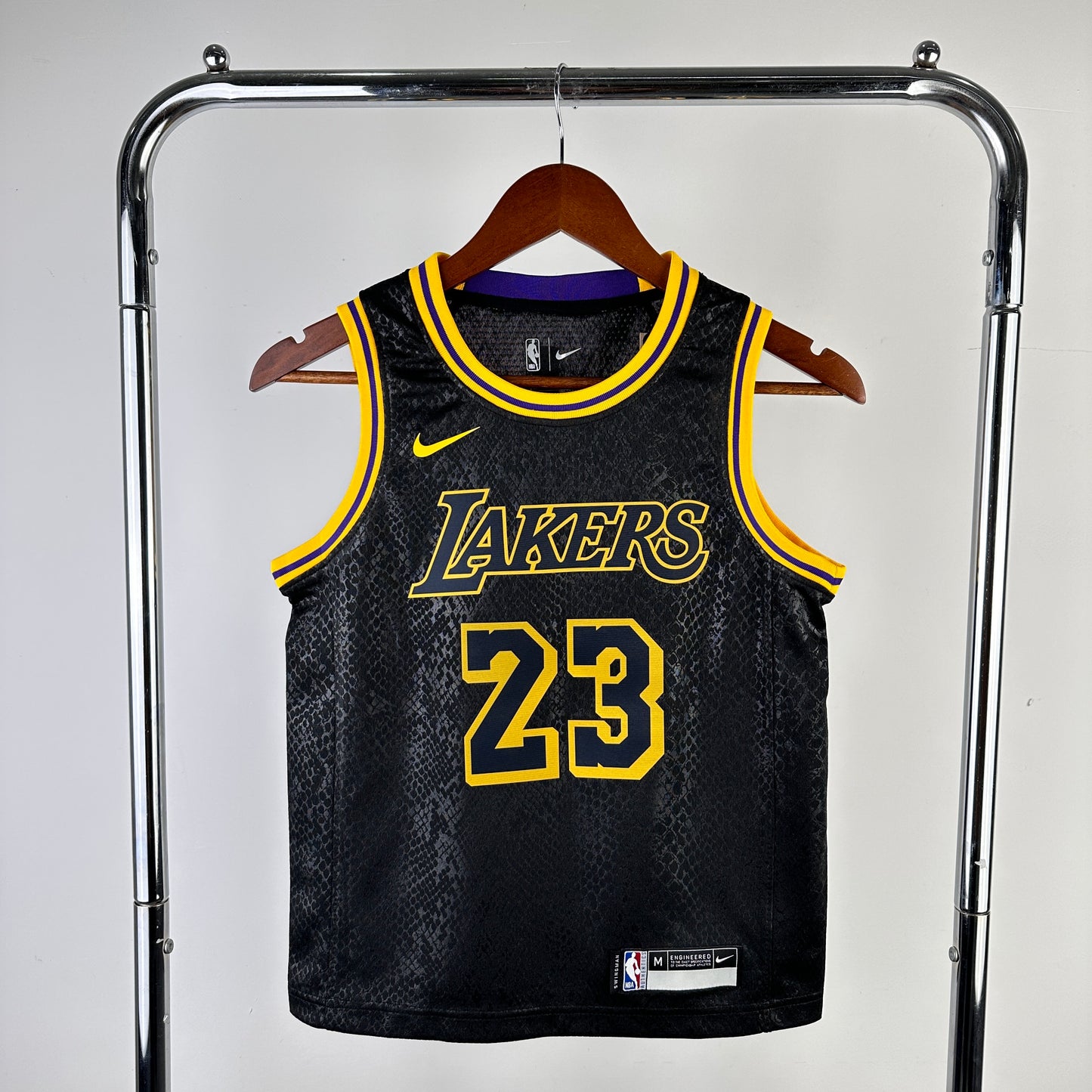 Jersey NBA - Lebron James - Black Mamba Edition - 23